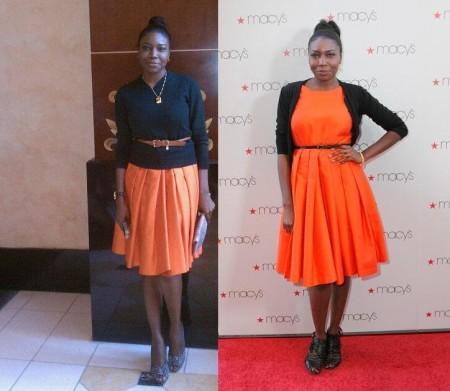 Test driving the orange trend...