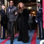 Beyonce and Jay-Z step out in their Monday best for the inauguration