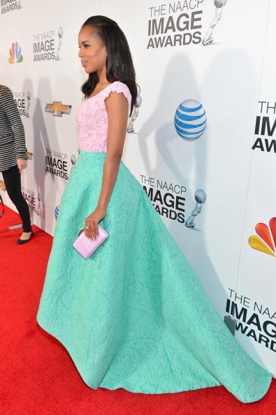 Kerry Washington in Oscar de la Renta
