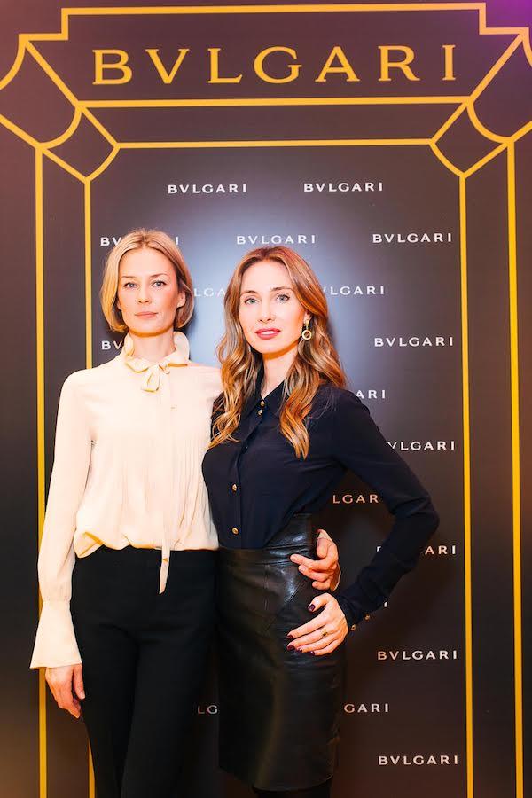 Ukranian Artist, Oksana Levchenya-Konstantinovska (left) and guest.