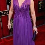 Sally Field went for an embellished purple number