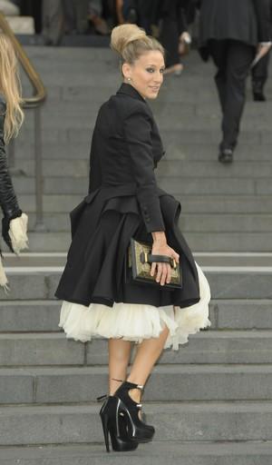 Sarah Jessica Parker attends the Alexander McQueen Memorial Service at St Paul's Cathedral