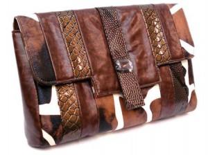 Animal Print Clutch