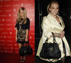 Ashley & Hilary instantly make their outfits classy with this quilted bag!