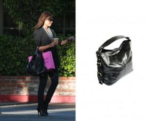 Vanessa Manillo is hobo sleek and chic ; To the right is the perfectly sized hobo from Rue de Chic