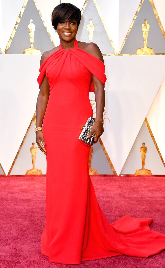 Viola Davis in Armani Privé
